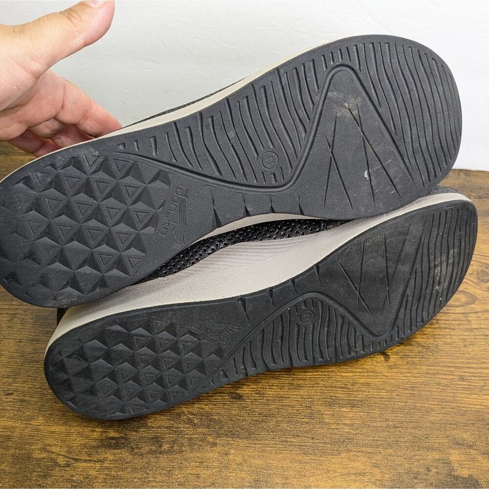 Dansko Christina Sneakers 10.5 11 EU 41 Metallic Pewter Perforated Casual Lace - Picture 7 of 13
